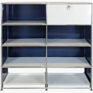 Bibliothèque USM Haller 4 cases occasion